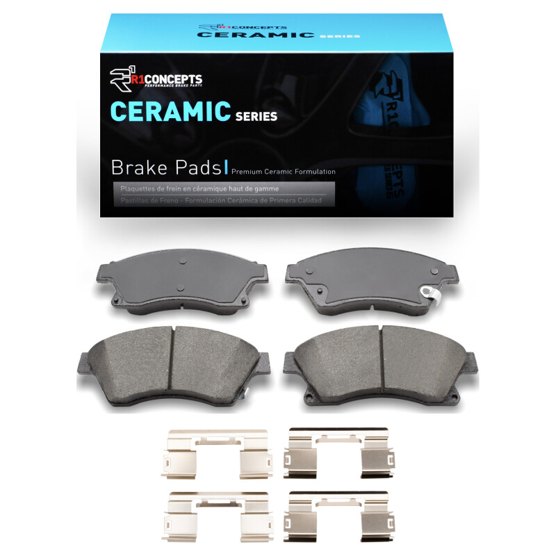 Chevrolet Sonic Brake Pads - Front - R1 Concepts - Ceramic - `11-`17
